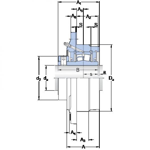 Bearing FYRP 1 11/16-3 SKF #1 image