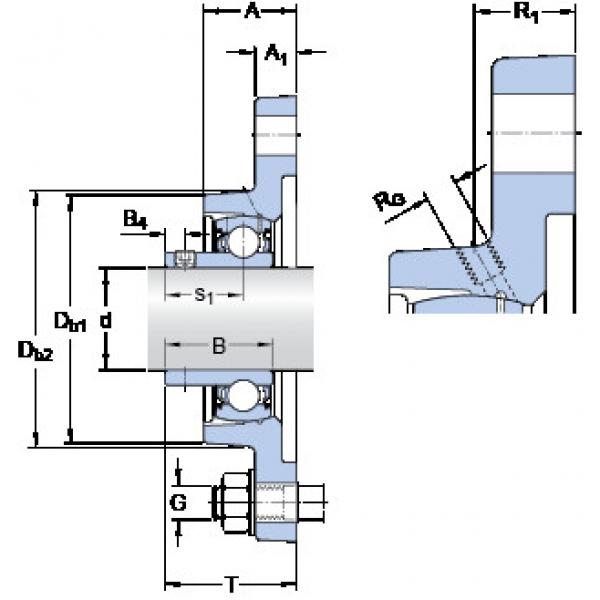 Bearing FYT 1.11/16 RM SKF #1 image