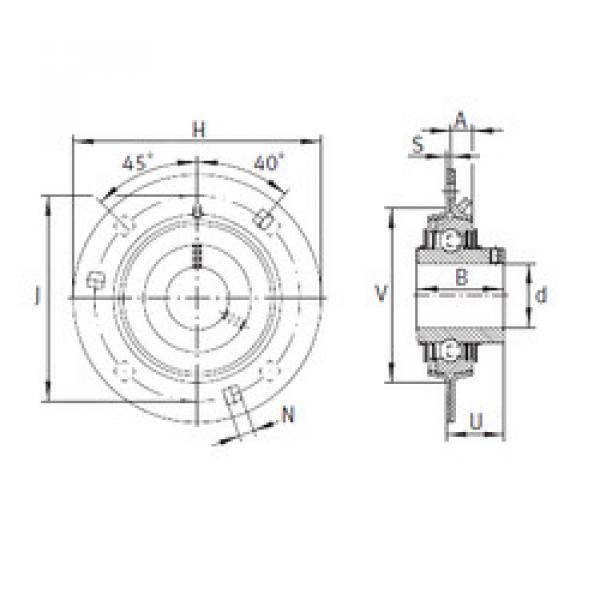 Bearing GRRY30-VA INA #1 image