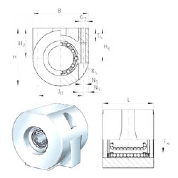 Bearing KGHA16-PP INA #1 image