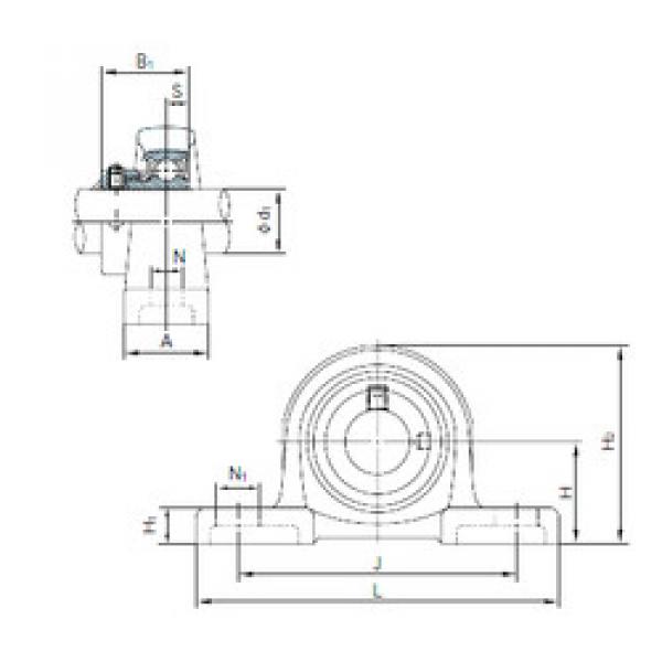 Bearing KHLLP201AJ NACHI #1 image