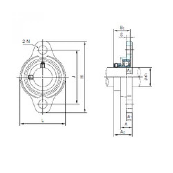 Bearing MUFL003 NACHI #1 image