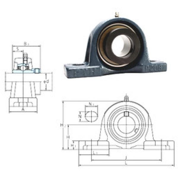 Bearing NAP205-14 FYH #1 image