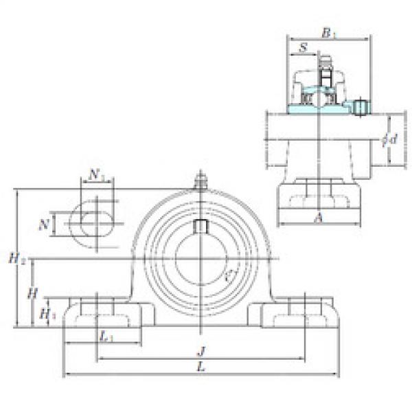 Bearing NAPK201-8 KOYO #1 image