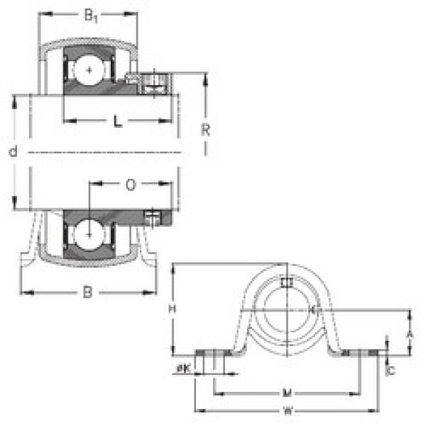 Bearing PB15 NKE #1 image