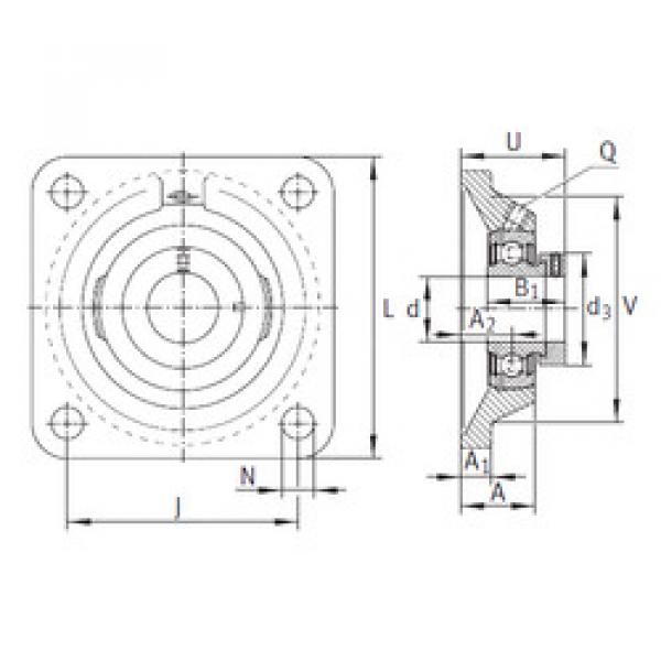 Bearing PCJ12 INA #1 image