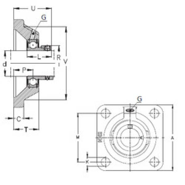 Bearing PCJY15 NKE #1 image