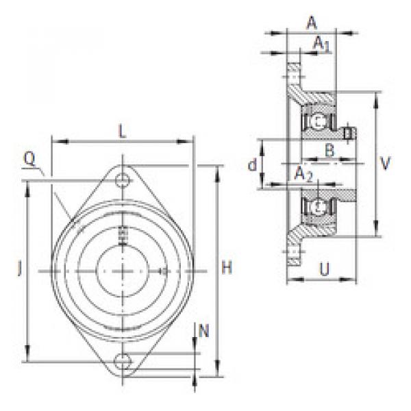 Bearing PCJTY45 INA #1 image