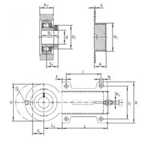 Bearing PHUSE30 INA #1 image