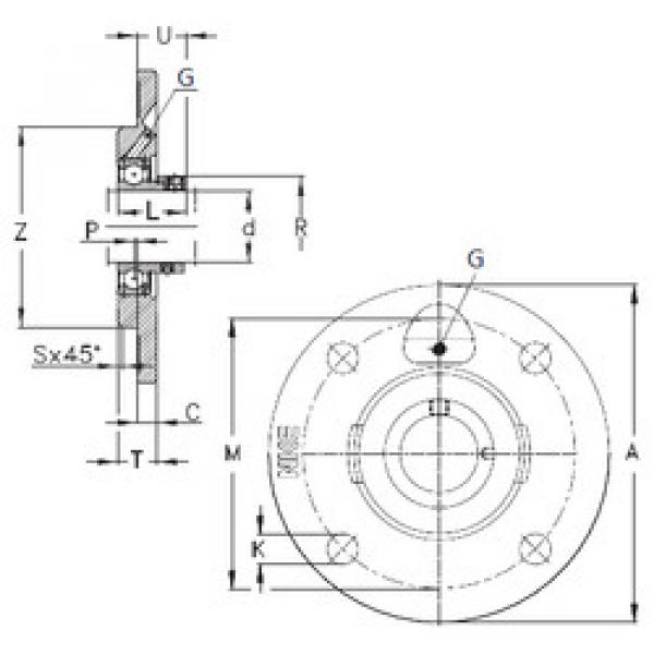 Bearing PMEY25-N NKE #1 image