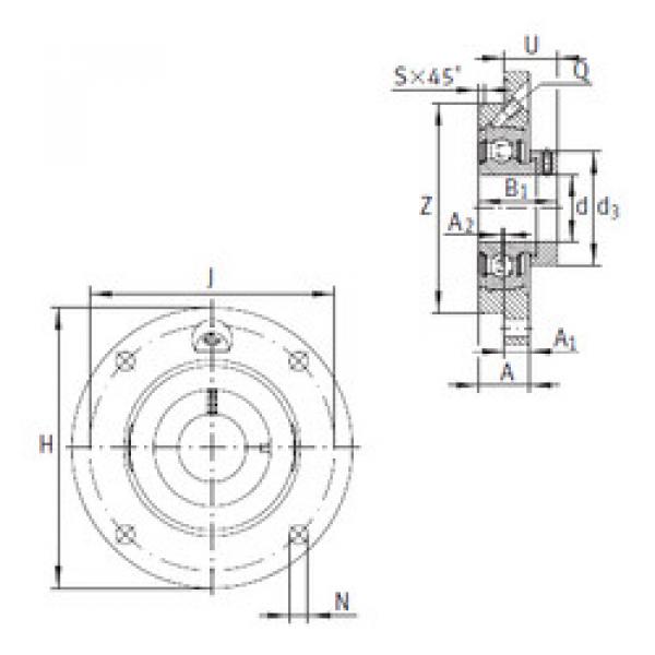 Bearing PME25-N INA #1 image