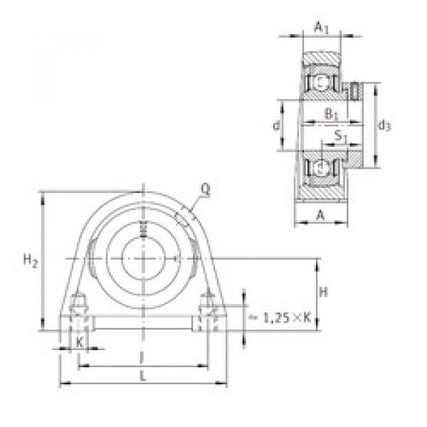 Bearing PSHE12 INA #1 image