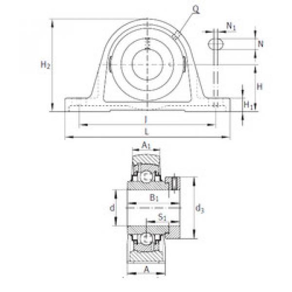 Bearing RAK1-1/4-206 INA #1 image