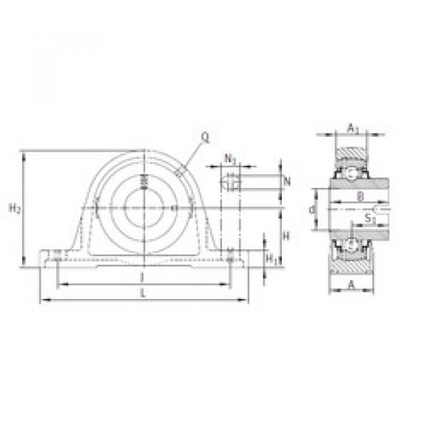 Bearing RASEL45 INA #1 image