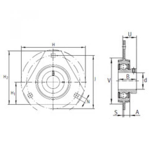 Bearing RATRY35 INA #1 image