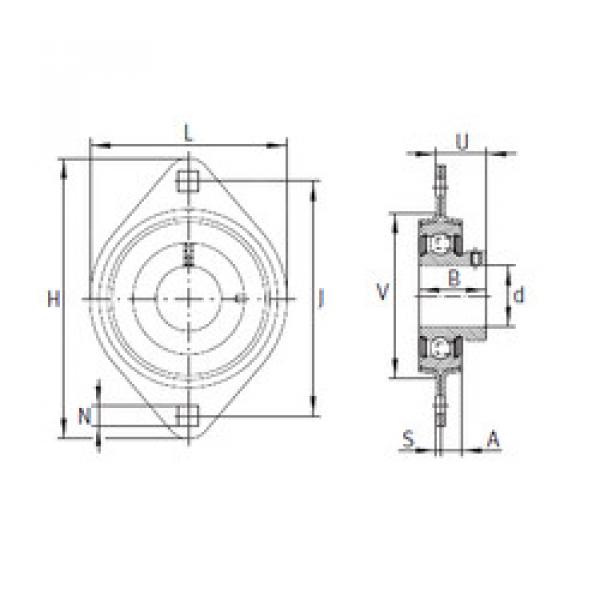 Bearing RATY12 INA #1 image