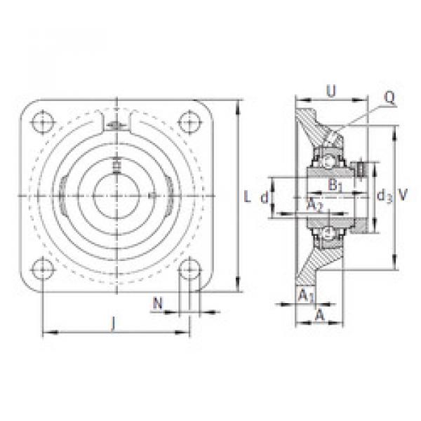 Bearing RCJ45-FA125 INA #1 image