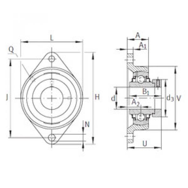 Bearing RCJT1-1/2 INA #1 image