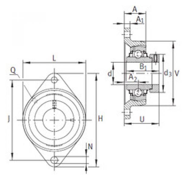 Bearing RCJT25-N-FA125 INA #1 image