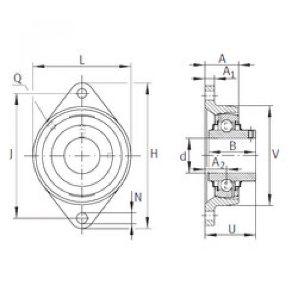 Bearing RCJTY1-1/4 INA #1 image