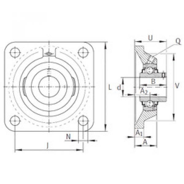 Bearing RCJY1 INA #1 image