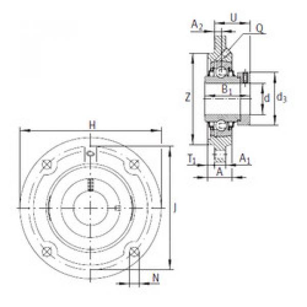 Bearing RFE30 INA #1 image