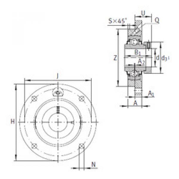 Bearing RME20-N INA #1 image