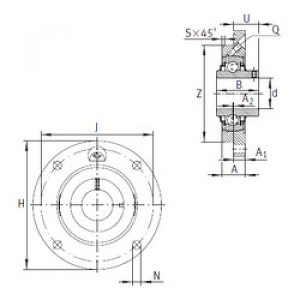 Bearing RMEY25-N INA #1 image