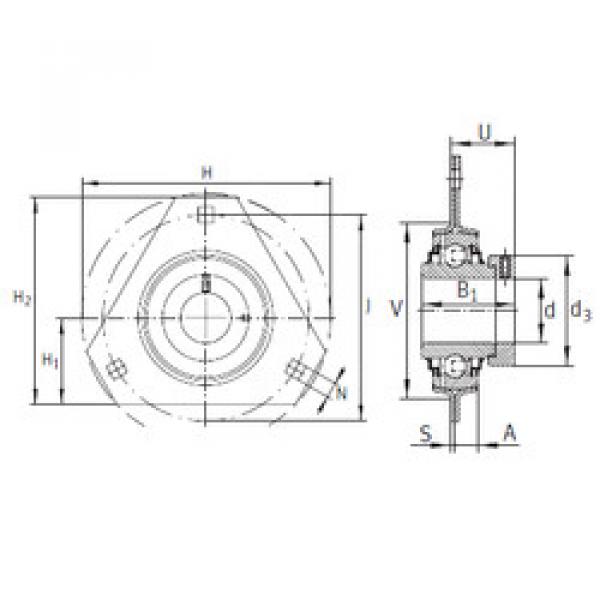 Bearing RRTR25 INA #1 image