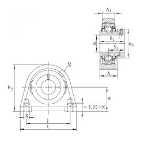 Bearing RSHE17 INA #1 image