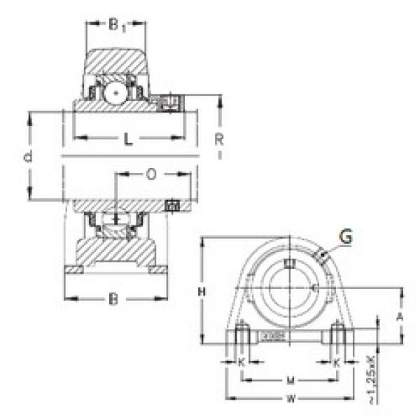 Bearing RSHE25-N NKE #1 image