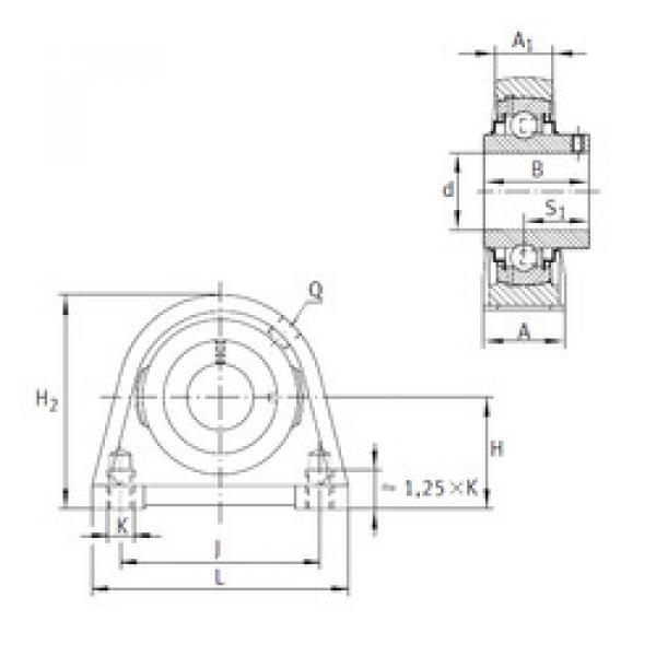 Bearing RSHEY60-N INA #1 image