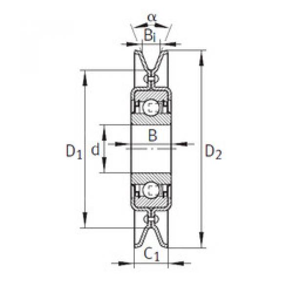 Bearing RSRA16-186-L0 INA #1 image