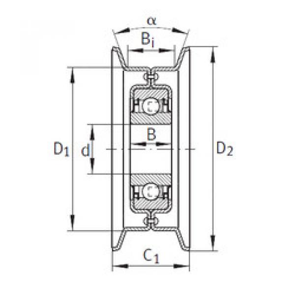 Bearing RSRB13-117-L0 INA #1 image