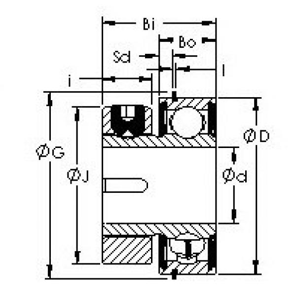 Bearing S1PPG7-4 AST #1 image