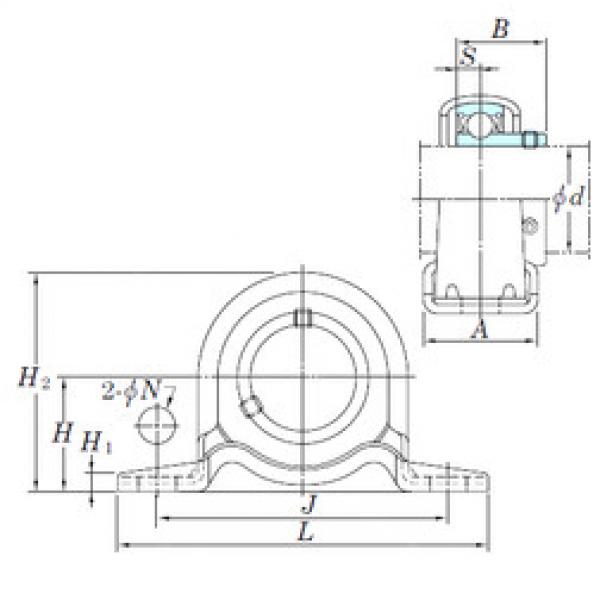 Bearing SBPP201 KOYO #1 image