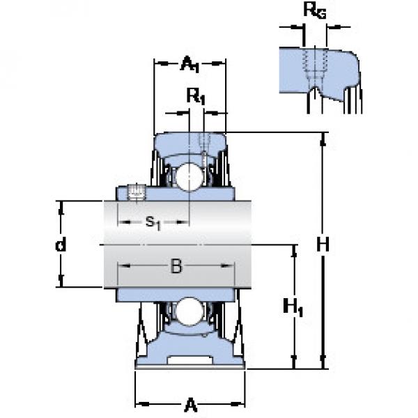 Bearing SYM 1.15/16 TF SKF #1 image