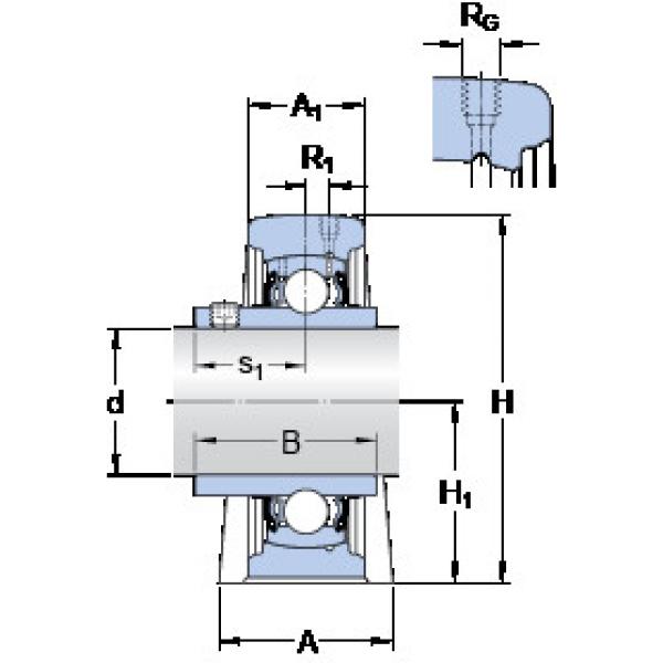 Bearing SYF 20 TF SKF #1 image