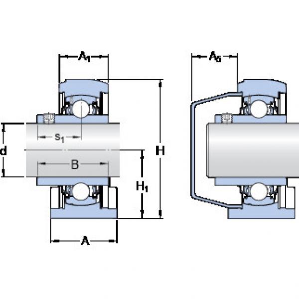 Bearing SYFWK 1.1/4 LTA SKF #1 image