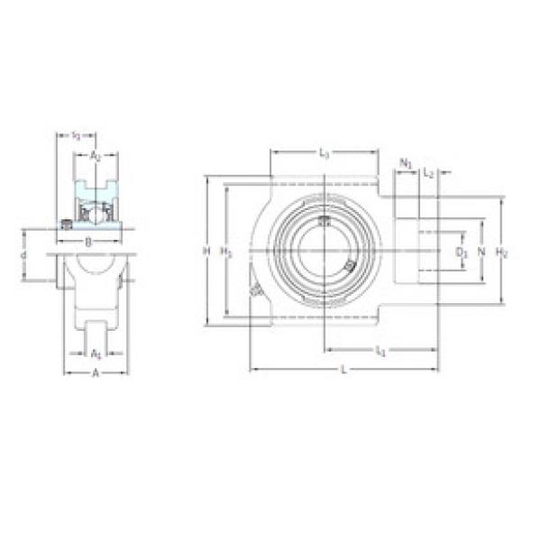 Bearing TU 45 TF SKF #1 image