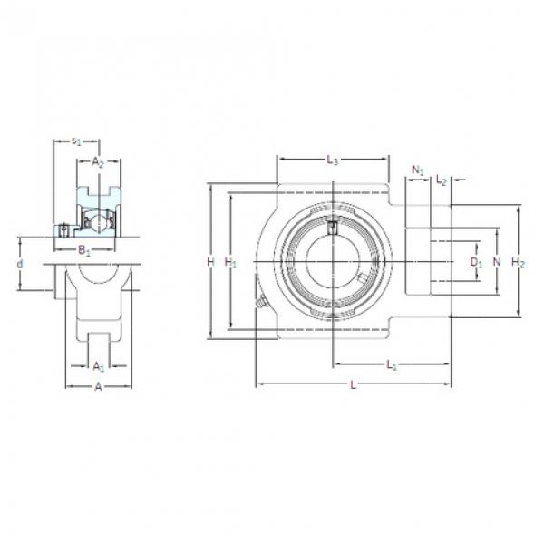 Bearing TU 55 FM SKF #1 image