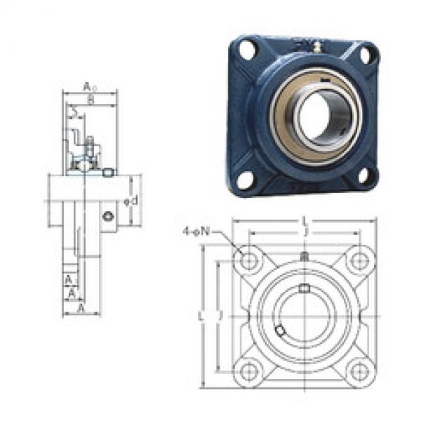 Bearing UCF201-8 FYH #1 image