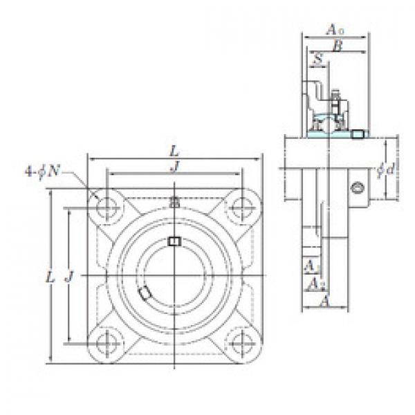 Bearing UCFX05-16E KOYO #1 image