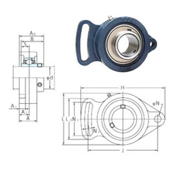 Bearing UCFA201-8 FYH #1 image