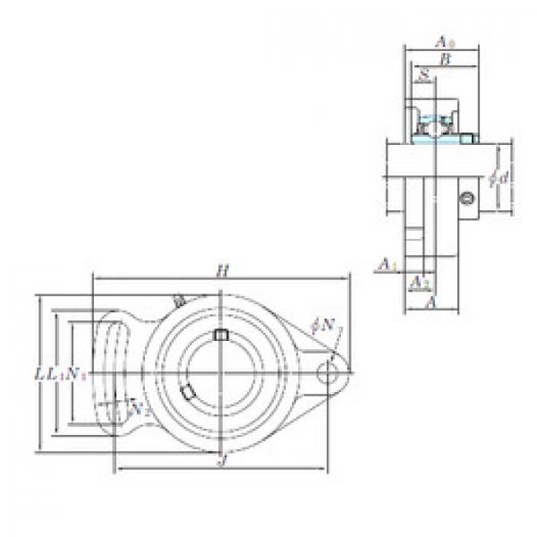 Bearing UCFA201-8 KOYO #1 image