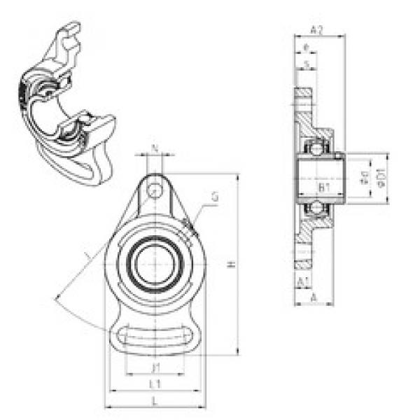 Bearing UCFA210 SNR #1 image