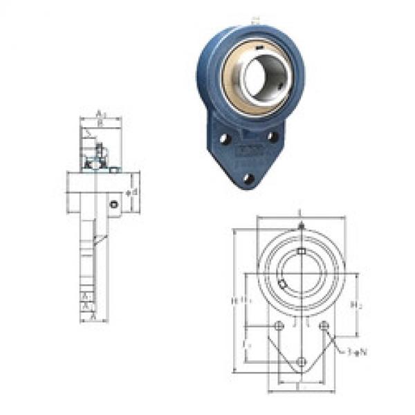 Bearing UCFB201 FYH #1 image