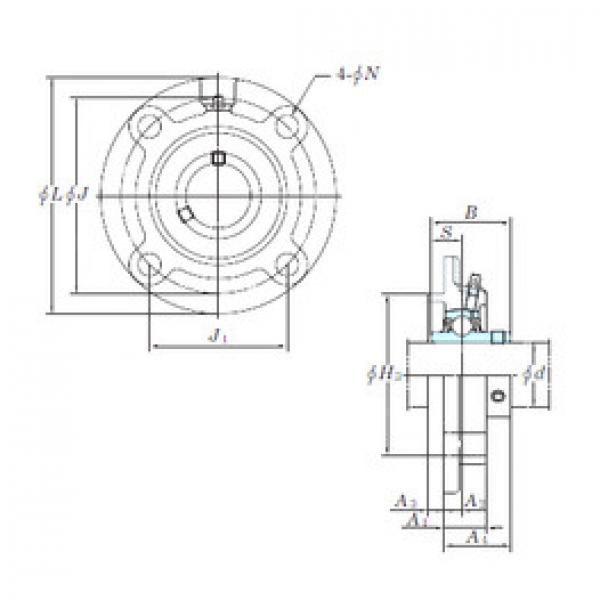 Bearing UCFC201-8 KOYO #1 image