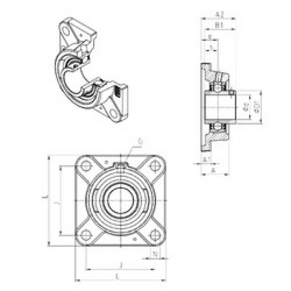 Bearing UCFE202 SNR #1 image