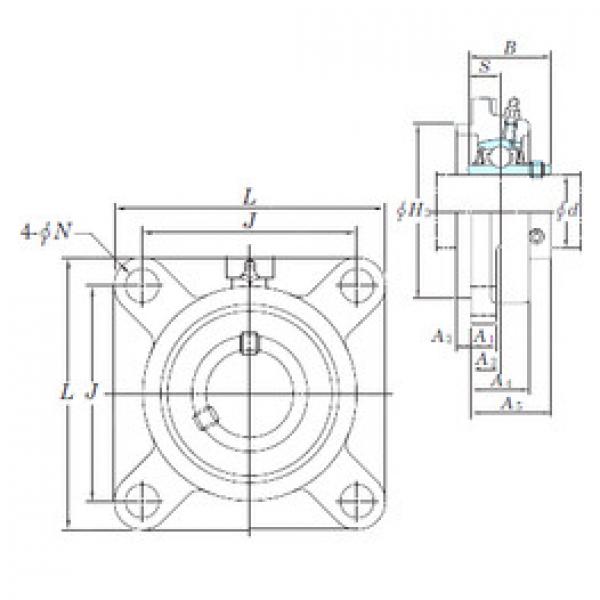 Bearing UCFS305 KOYO #1 image